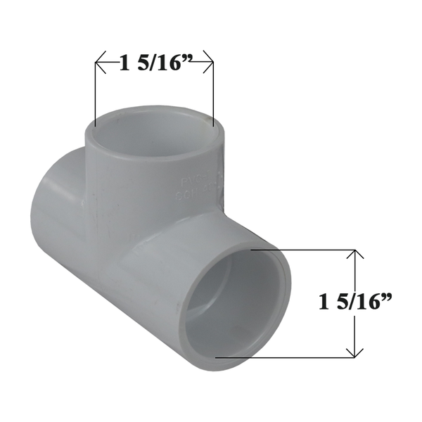 LEN GORDON® 1" PVC TEE